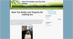 Desktop Screenshot of best-teakettle.com