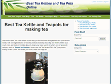 Tablet Screenshot of best-teakettle.com